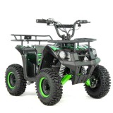 Atv electric copii XTR E-M9 800W, culoare negru/verde Cod Produs: MX_NEW XTREM9/61-178