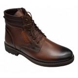 Ghete casual barbati, din piele naturala (imblanite) TOMY Maro