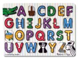 Puzzle lemn Alfabet Melissa and Doug, Melissa &amp; Doug