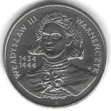 POLONIA 10.000 10000 ZLOTI 1992 - WLADYSLAW III WARNENCZYK , XF++/ a UNC , KM 246