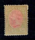 1900 - Spic de Grau, 1 Leu, filigran stema, nestampilat