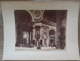 Interiorul Bazilicei San Pietro// fotografie sec. XIX, Giorgio Sommer Napoli