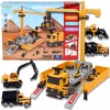 Set de construcție Super Truck cu șantier, macara și accesorii