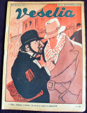 Revista &rdquo;VESELIA&rdquo; &ndash; Nr. 39 / 1936, ilustratii erotice art deco