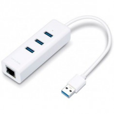 Placa de retea TP-LINK Gigabit UE330 USB 3.0 Hub foto