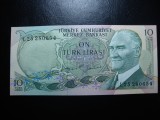 TURCIA 10 LIRE 1970 UNC