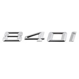 Emblema 840i pentru spate portbagaj BMW, chrom
