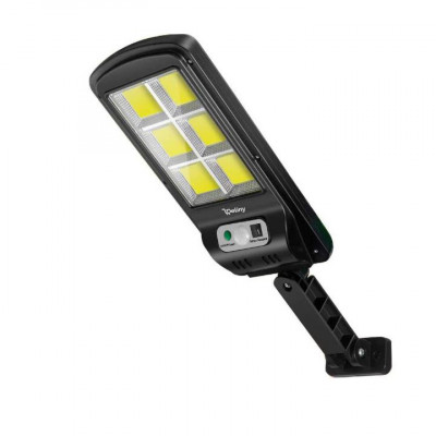 Lampa solara LED cu suport de prindere, telecomanda, 10W foto