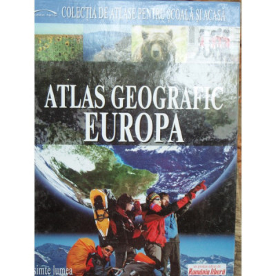 ATLAS GEOGRAFIC EUROPA foto