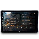 Navigatie Audi A4 (B6 B7 2000-2008) Seat Exeo (2008-2013) 4GB RAM Android 13 Octacore Slot Sim 4G DSP GPS Wi-FI Carplay Android Auto USB Bluetooth Waz