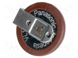 Acumul: Li VL1220 3V 7mAh 2pin,pt.PCB &Oslash;12,6x2,65mm -20&divide;60&deg;C