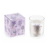 Lumanare parfumata aroma Lavanda III &Oslash; 8 cm x 9 H