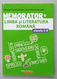 MEMORATOR DE LIMBA SI LITERATURA ROMANA , CLASELE 5-8 de MIHAELA DANIELA CRISTEA si LAURA RALUCA SURUGIU , 2019