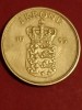 1 krone 1955 Danemarca, Tiraj = 1.359.000, stare aUNC [poze]. Discount conform descriere [10 - 20 %. Vezi descrierea.]., Europa