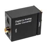 Adaptor audio DIGITAL TOSLINK la ANALOG 2x RCA mama-mama, Generic