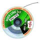 Cumpara ieftin Fir Carp Zoom Hooklink 3x3, Brown, 20m (Rezistenta fir: 25 lbs)