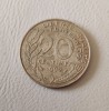 Franța - 20 Centimes (1992) - monedă s354, Europa