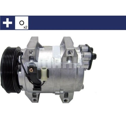 Compresor climatizare Volvo S60 2000-2009, S80 1998-2006, V70 2000-2007, Xc70 2000-2007, Xc90 2002-2015, Diametru rola (mm): 119, MAHLE ACP67000S