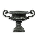Amfora din fonta antik black pentru gradina MB-52
