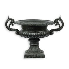 Amfora din fonta antik black pentru gradina MB-52