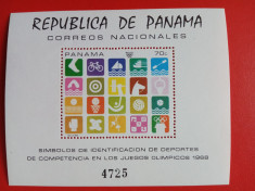 PANAMA, SPORT MEXIC - COLIȚĂ MNH foto