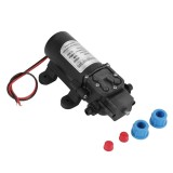 Cumpara ieftin Pompa de apa electrica cu diafragma, 24V, putere 60W, debit 5L/min, aspiratie verticala- 1.5m/4.92ft, ridicare- 50m/164.04ft, negru