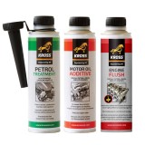 Pachet Aditiv Benzina Kross, Curatare Injectoare, GPL, Anti-uzura, 750ml