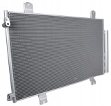 Condensator aer conditionat Honda CR-V 20; motor 2.0, dimensiuni [mm]: 730 x400x12, uscator integrat, iesire 10,1mm, intrare 15,5mm; 8013D0A01;