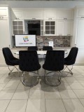 Set luxury masa + 6 scaune