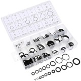 Set 225 buc garnituri inele o-ring negru cu 18 modele DNA007