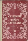 Cumpara ieftin Culegere de texte literare pentru clasele V-VIII (volumul 2) - Vasile Teodorescu