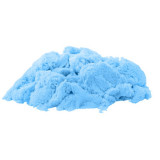 Nisip kinetic 500g, ecologic, maleabil, 10 forme incluse culoare albastru, ProCart