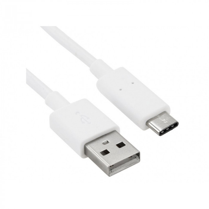 Cablu Date USB - USB Type-C 2m alb