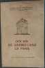 Maior OCTAV VOROBCHIEVICI (BREVETAT AL SCOALEI DE RAZBOI FRANCEZE): DOI ANI DE GARNIZOANA LA PARIS (TIPARUL SCOALEI MILITARE INFANTERIE - SIBIU, 1931)