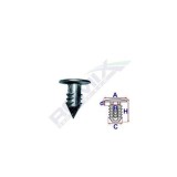Clema, clips etansare Fiat 126 P 09.1972-09.2000; set 25 buc, 4310258