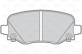 VALEO 302202 FIRST set placute frana,frana disc