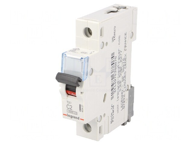 &Icirc;ntrerupător de supracurent 2A 1P 230V C