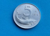 5 Lire 1973 Italia-Calitate-
