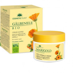 Crema antirid galbenele BIO, 50ml, Cosmetic Plant foto