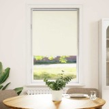 vidaXL Jaluzea cu role opace Ivoar 70x130 cm lățime material 65,7 cm