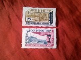 2 Timbre Mexic 1954 - Sport - Jocuri Centralamericane