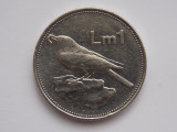 1 lira 1986 Malta, Europa