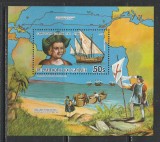 Guinea 1985 - 480 de Ani de la Moartea lui Christopher Columbus S/S 1v MNH, Nestampilat