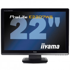 Monitoare second hand Iiyama E2207HDS, 22 inch, Widescreen foto