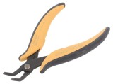 Clești Curbati PIERGIACOMI cu Suprafete Netezite, Latime Varf 3mm, Lungime 152mm, Unealta Prindere si Indoire