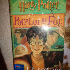 Harry Potter / Pocalul de foc -J.K.Rowling editie cartonata,ed egmont,an 2001