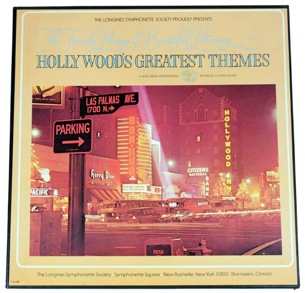 Editie cartonata 3XLP The Longines Symphonette &ndash; Hollywood&#039;s Greatest (VG+)