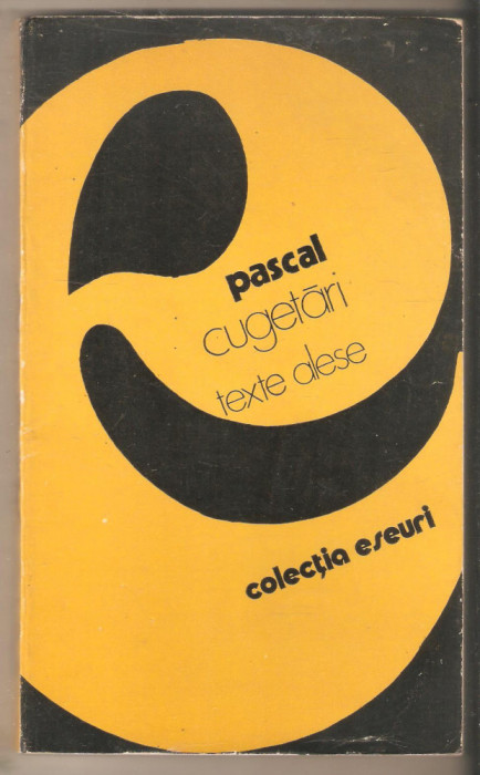 Pascal-Cugetari texte alese