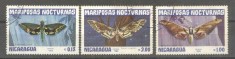 Nicaragua 1983 Butterflies, used, fault AE.334 foto