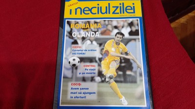 program Romania - Olanda foto